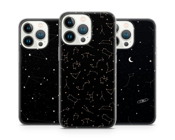 Space handyhülle sternenkarte Astrology phone case for iPhone 16 14 13 Pro Max 12 11 X XS , fits Samsung S24 FE, S21 Ultra, A12, Pixel 8 Pro