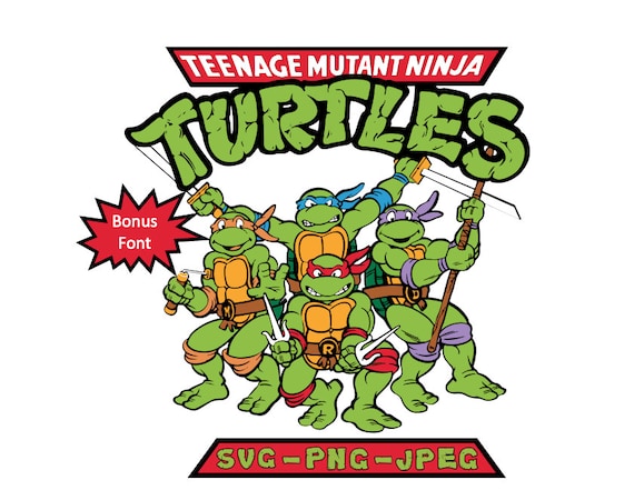 ninja turtle shirt svg