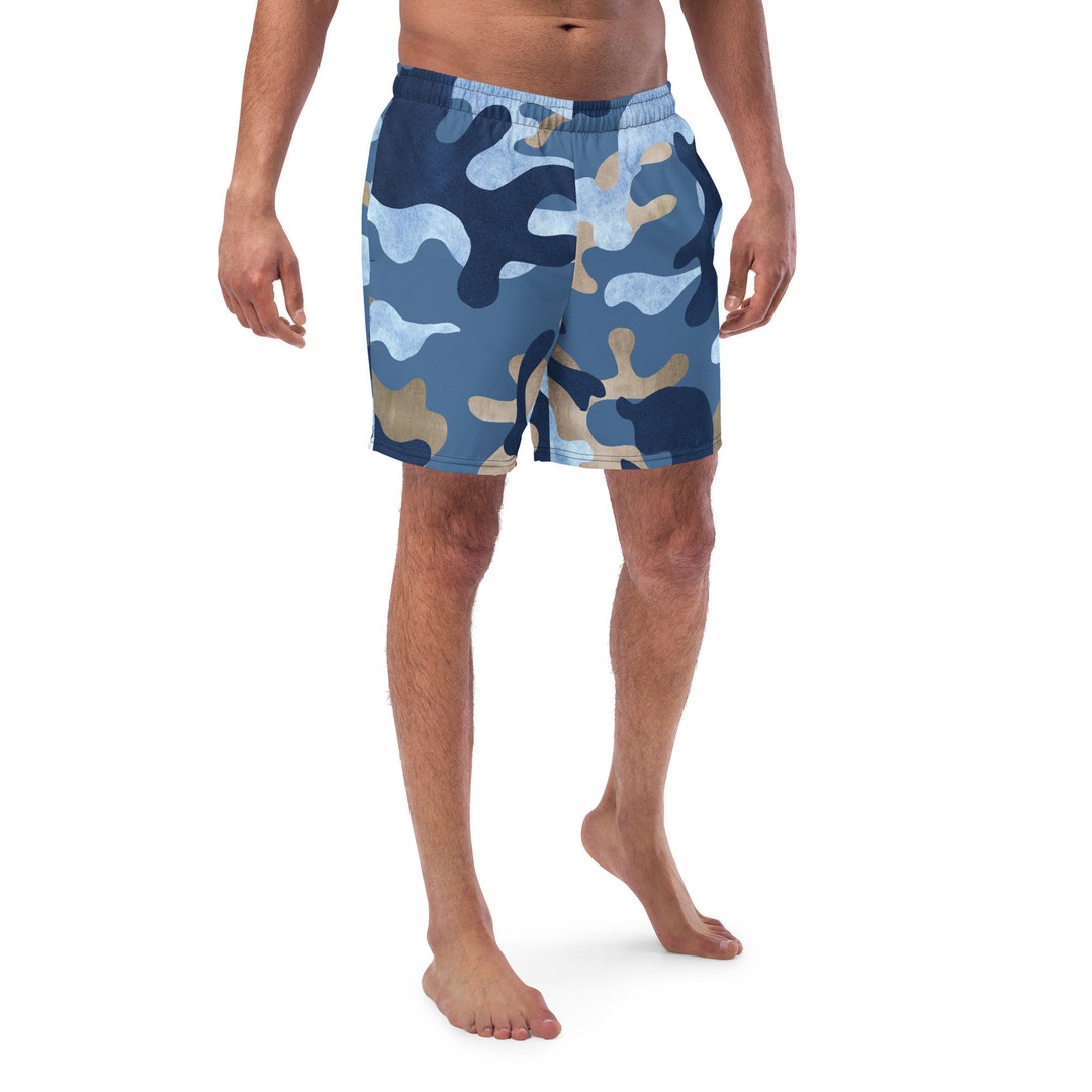Men's Fashion Swim Trunks Etsy
