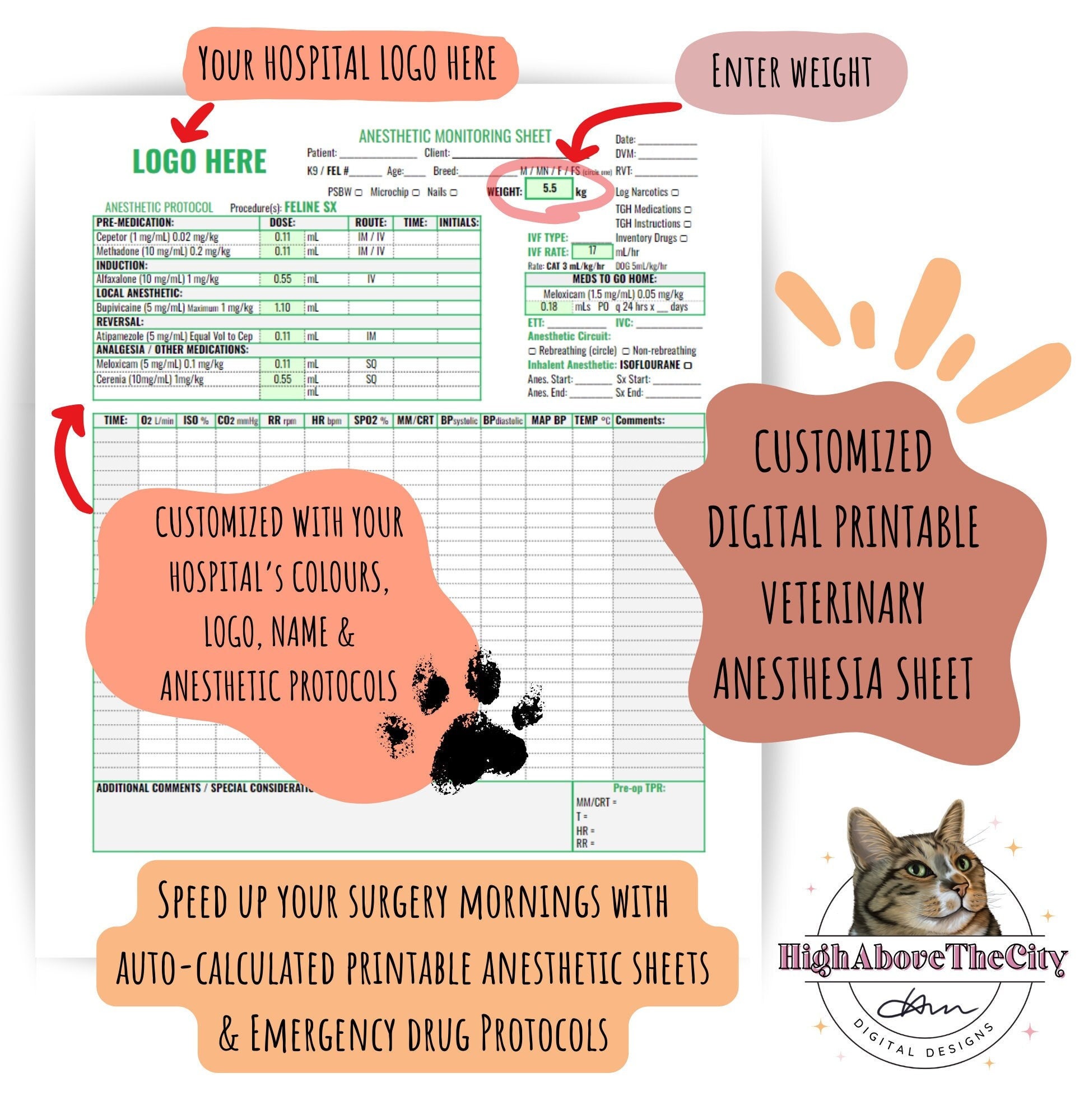 Custom Veterinary Anesthesia Excel google - Il Fullxfull.5745717625 Cvdh 