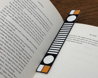 BOOKMARK: RANGE ROVER Classic Grille bookmark | Car Bookmark for people who are passionate about reading and cars