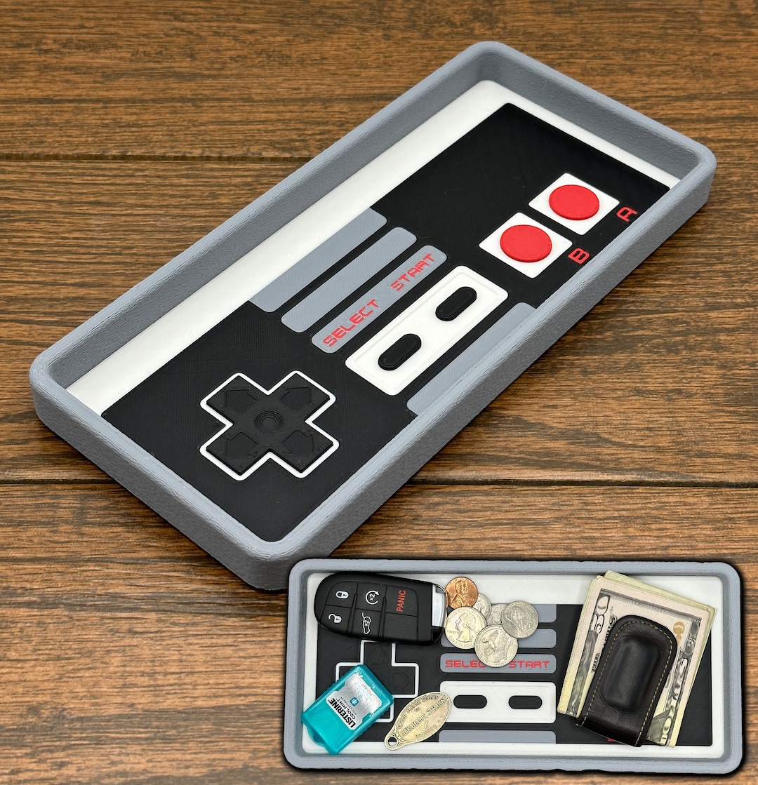 NES Everyday Carry Tray, Catch All Tray, Nintendo EDC Organizer, EDC