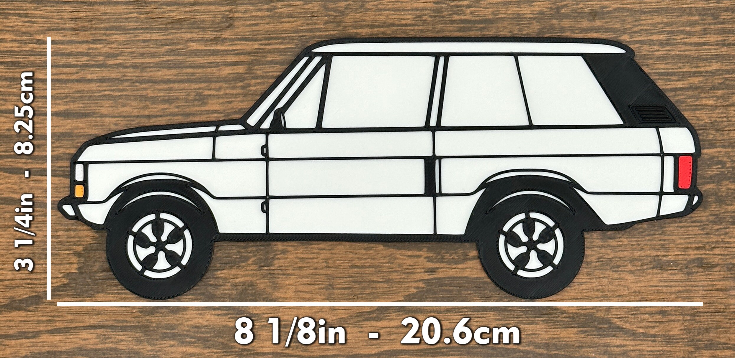 BOOKMARK: RANGE ROVER Classic Silhouette Bookmark for Car - Etsy