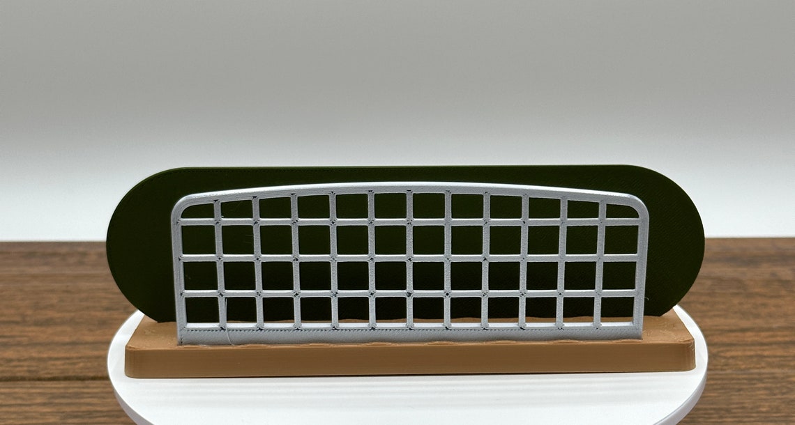 Desk Name Plate, Pen Holder and Letter Organizer for the Land Rover Fan