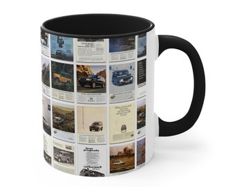 MUG: Classic Range Rover Vintage Print Advertisement 11oz Mug
