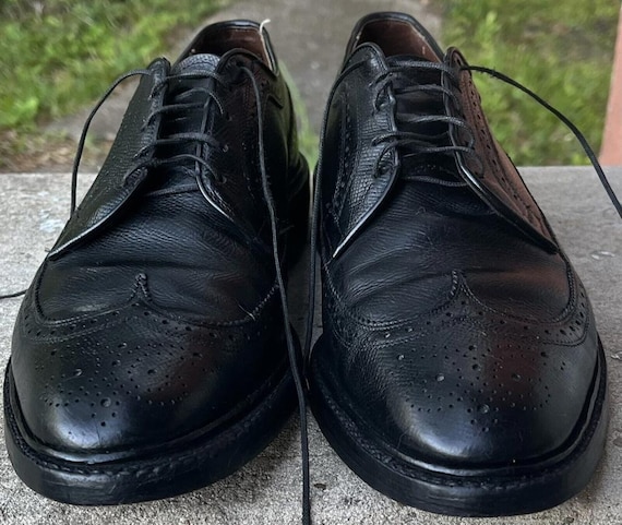 ALLEN EDMONDS Black MacNeil Oxfords 8.5 D