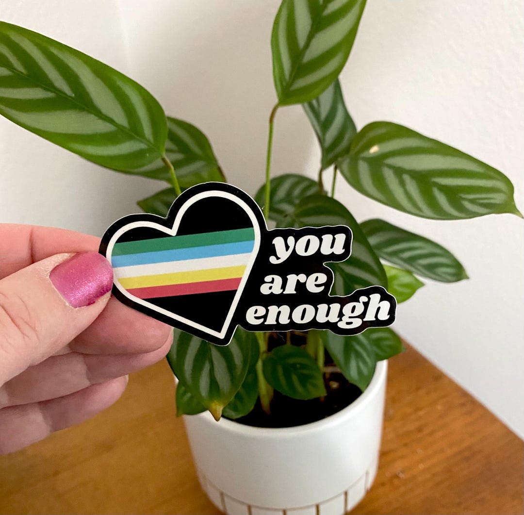 Disability Pride Flag Heart Sticker - Etsy