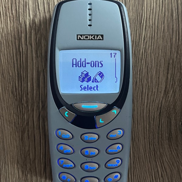 Modified Nokia 3310 3330 phone - 20 GAMES