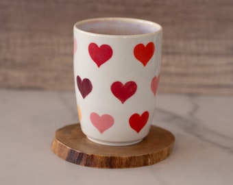 Valentines Mug, Heart Mug, Heart Cup