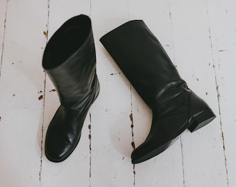 Chaussures de danse folklorique, chaussures folkloriques, bottes pour hommes, groupe de danse folklorique, cuir naturel, différentes tailles et couleurs
