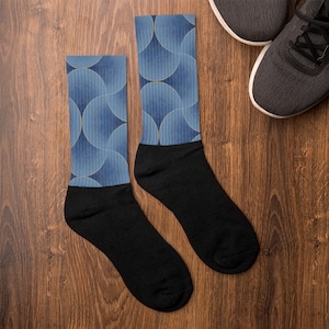 Con Carpet Unisex Cushioned Socks, Hyatt Regency New Pattern, Colorful Design for Conventions, Cons, Graphic Stylish, Cosplay Gift/Present