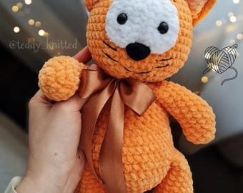 Cat Amigurumi Crochet Pattern: Kitten Plush Toy (PDF Pattern English)