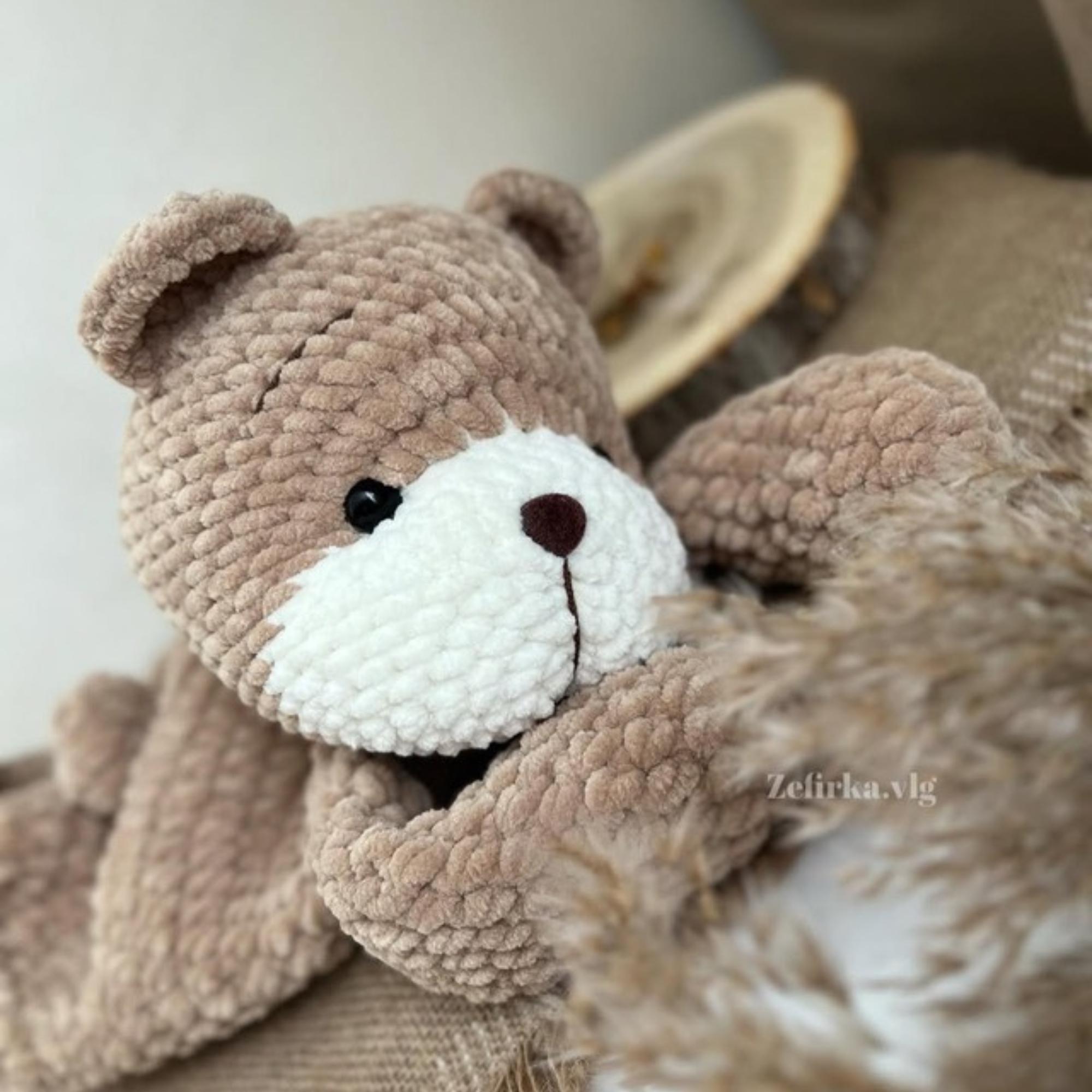 Teddy Bear Crochet Pattern: Amigurumi Plush Toy (PDF Pattern English ...