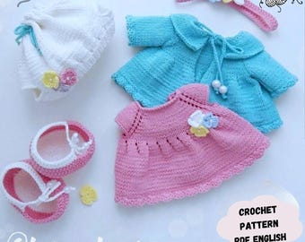 Jumpsuit Knit Pattern: Fits 30-32cm Toy (PDF Pattern English)