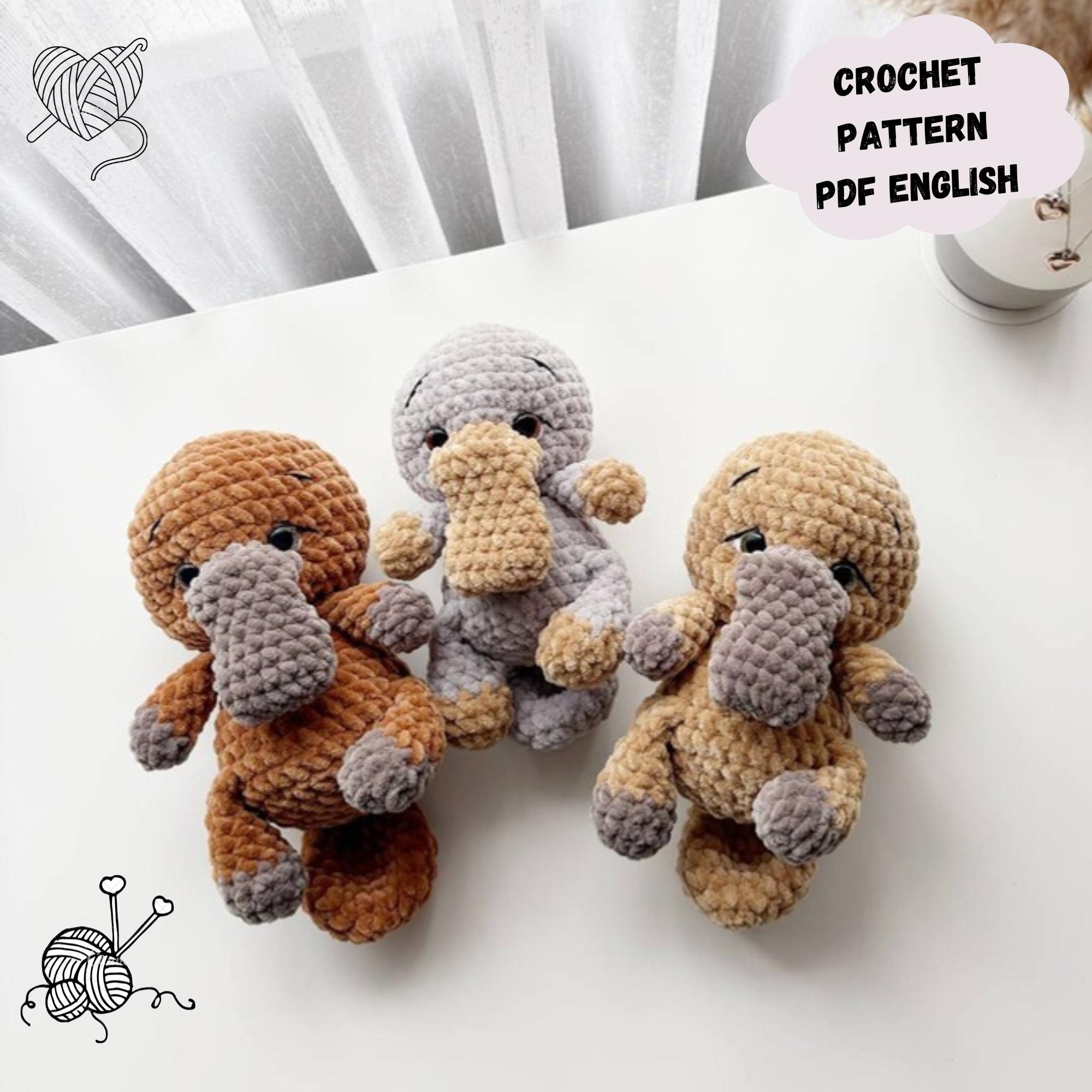 Platypus Amigurumi Plush Pattern