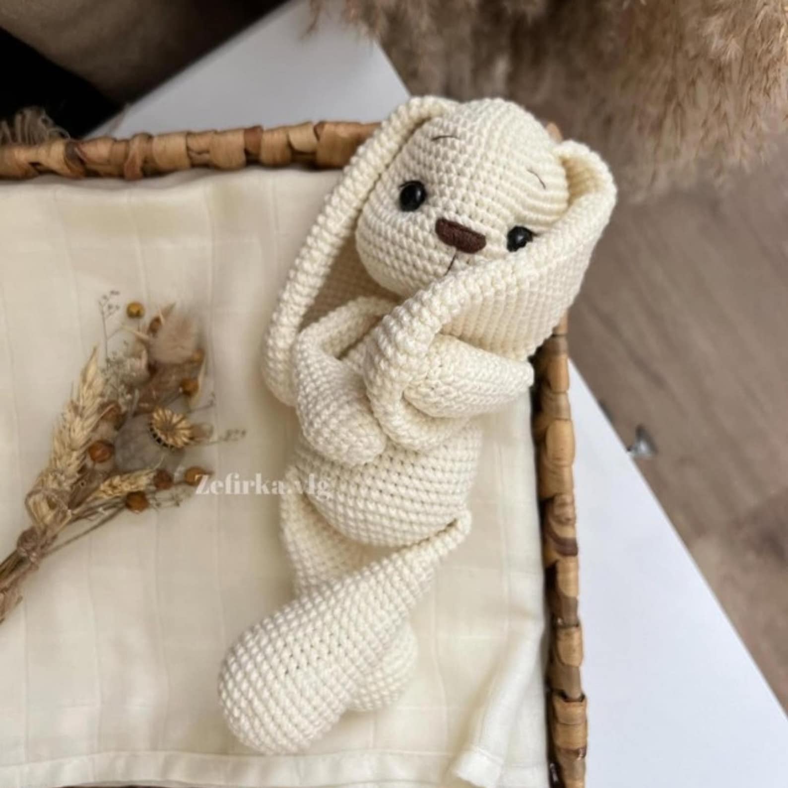 Bunny Crochet Pattern: Molly the Rabbit Easy Amigurumi Plush Toy (PDF ...
