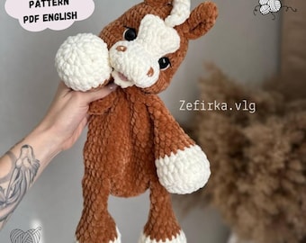 Horse Crochet Pattern: Amigurumi Plush Toy, Comforter Animal (PDF Pattern English)