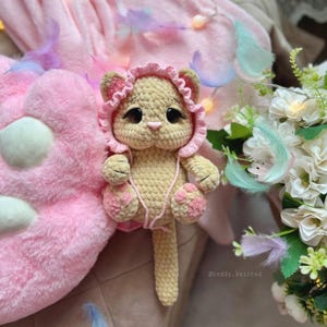 Kitten Crochet Pattern: Plush Cat Amigurumi Toys (PDF Pattern English) image 4