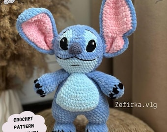 Patrón de ganchillo: Peluche amigurumi (patrón en PDF en inglés)