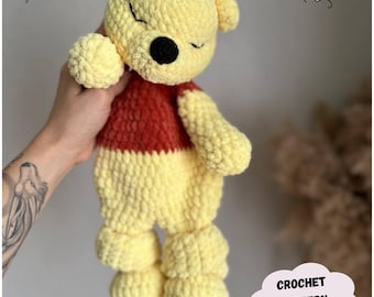 Winnie the Pooh Crochet Pattern: Amigurumi Bear (PDF Pattern English)