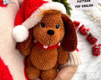 Padrão de crochê Max: brinquedo de pelúcia amigurumi (padrão em PDF em inglês)