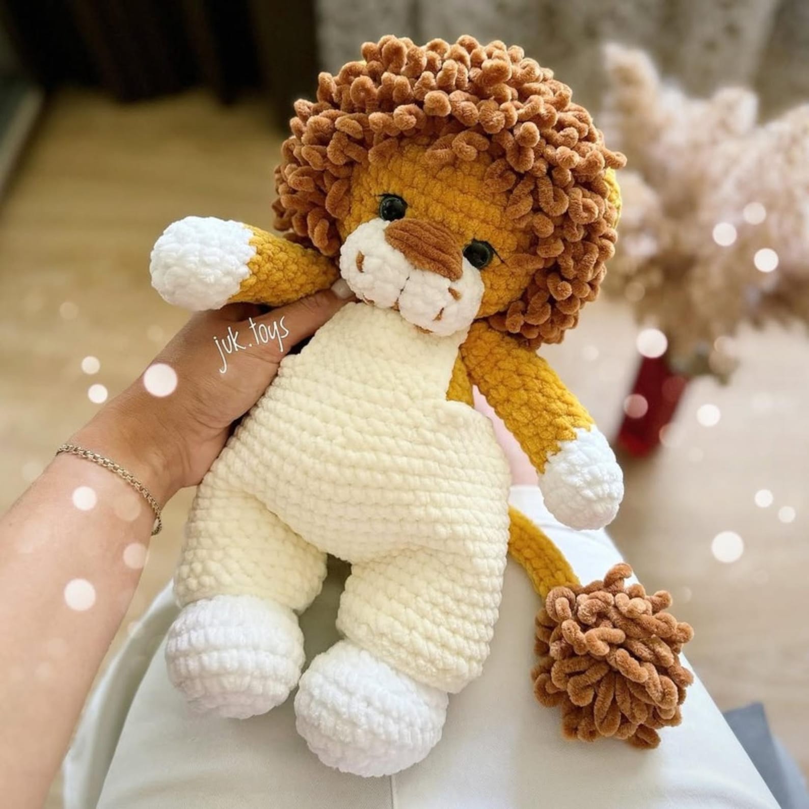 Lion Amigurumi Crochet Pattern: Plush Animal Toy (PDF Pattern English ...