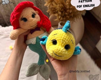 Fish Crochet Pattern: Sea Amigurumi Plush Toy (PDF Pattern English)