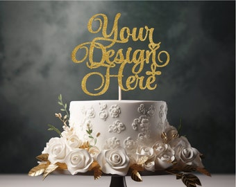 Cake Topper Mockup, Cake Mockup, Elegant Cake Topper Mockup, Birthday Cake Mockup, Wedding Cake Mockup, Cupcake Topper, Cake Mockup, Cake
