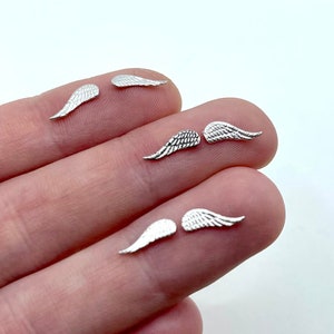 Wings Casting, Sterling Silver wings Casting, sterling silver wings Casting For Jewelry Making, 925 Jewelry Component 925 Angel wings cast