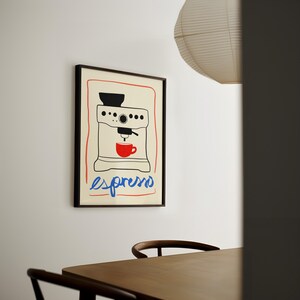 Mid Century Modern, Modern Kitchen Print, Retro Kitchen Print, Kitchen Wall Art, Typography Print, Retro Drink Art, Mid Century Modern Print, Modern Kitchen Wall Art, Retro Drink Print, Mid Century Print, Trendy Print, Dining Room Print