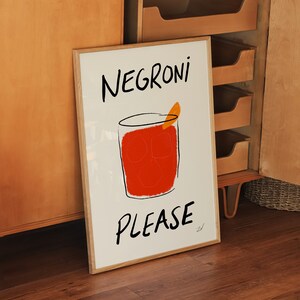 Hand Drawn Print, Hand Drawn Sketch, Vintage Drink Print, Bar Cart Decor, Retro Cocktail Wall Art, Retro Drink Print, Mid Century Print, Mid Century Modern Print, Modern Kitchen Wall Art, Bar Cart Art, Retro Food Art, Retro Drink Poster