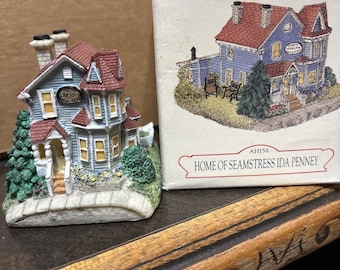 Liberty Falls AH159 Home of Seamstress Ida Penney Americana Collection Village