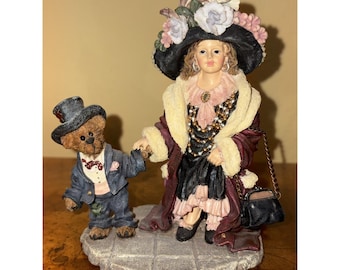 Boyds Bears Yesterday's Child Dollstone "I Wanna Be" Series #3529 Figurine