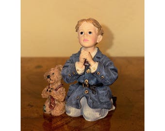 Yesterday's Child Dollstone Peter James The Prayer Communion Gift Figurine