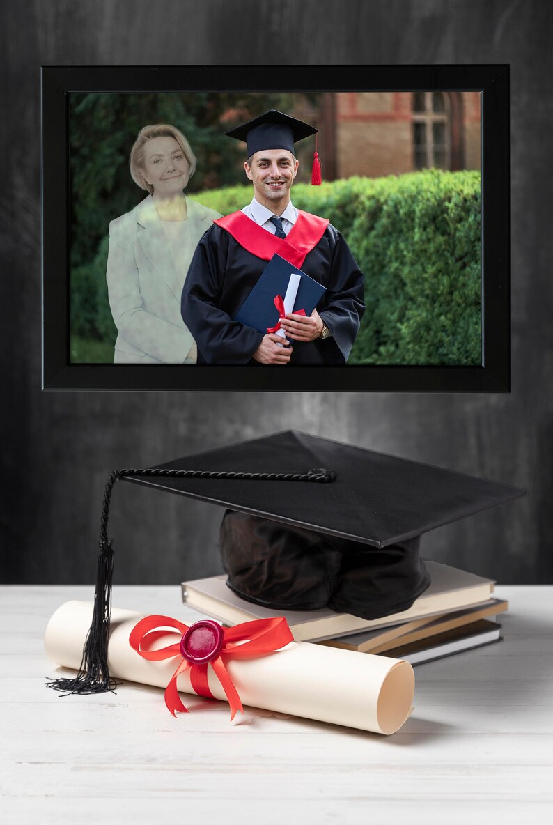 Add a Deceased Person to Your Photo Memorial Memorial Family Etsy