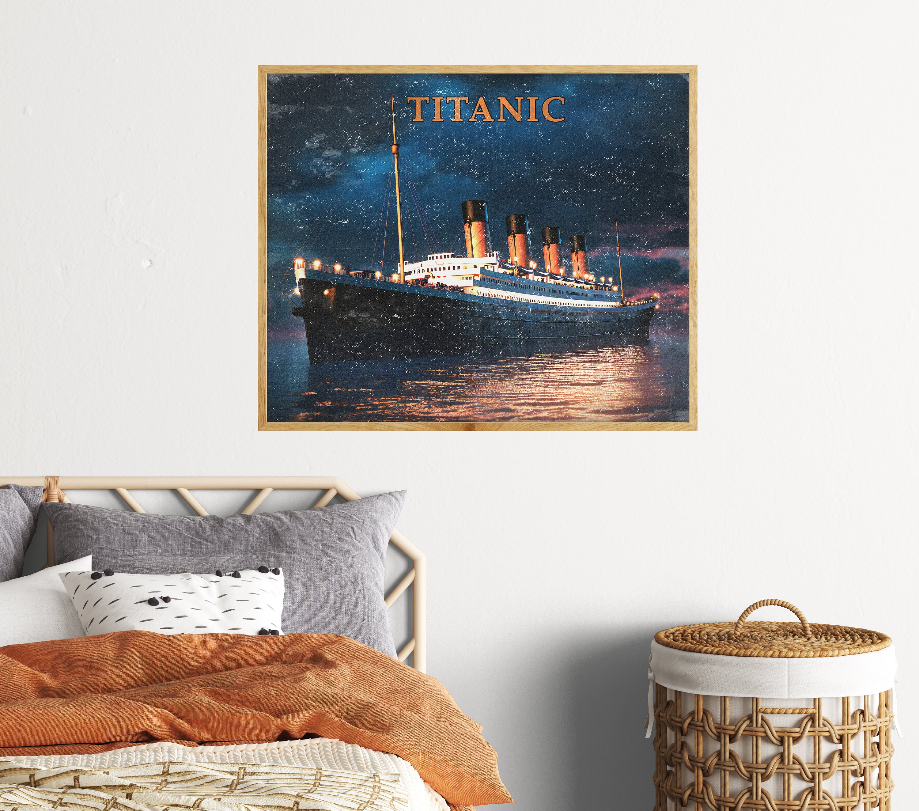Titanic Movie Poster Vintage Rms Titanic Poster Vintage Postcard