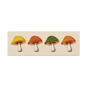 De Druk van het Canvas van de Kunst van de Paddestoel van de Kleuren van de daling
