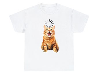 Funny One Orange Braincell Ginger Cat T-shirt