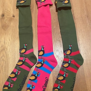Ladies Pheasant Walking/ Shooting Socks