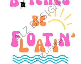 Float trip PNG, Summer PNG, Lake life, T-shirt design