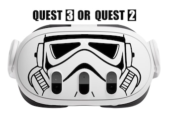 Storm Trooper Meta Quest 3 Skin, Meta Quest 2, Oculus Quest, VR-Headset, Storm Trooper Aufkleber, Quest 3 Aufkleber, Skin Quest 3, Skin Quest.