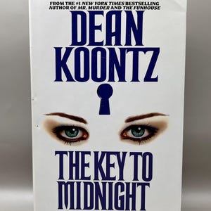 The Key to Midnight, by Dean Koontz *First Edition Book Club, Rare Hardcover*