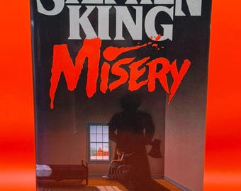 Misery, by Stephen King *First Edition, First Print hardcover book