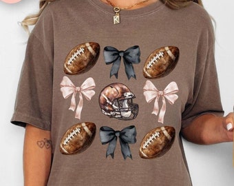 Comfort Colors® Football Mom Shirt: Gameday Team Spirit Tee