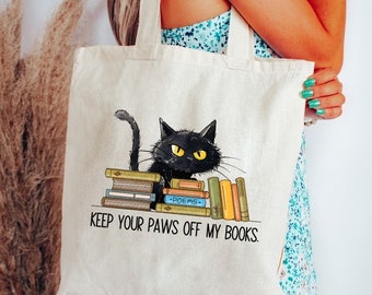 Book Lover Canvas Tote Bag Reader Gifts Bookish Bag Eco Friendly Gift for Reading Lover Tote Bag Read Banned Books Activism Library Book Bag