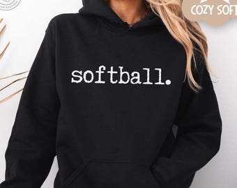 Softball Sweatshirt, Softball Game Hoodie, Softball Team Mom Crewneck, Softball Team Gift, Softball Player Sweater, Game Day Sweatshirt