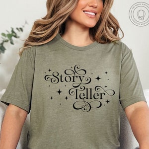 Storyteller Shirt for Writers Gift, Personal Author Shirt Gifts Novelist Tshirt, Cute Crewneck Tee For Book Writers, In My Writing Books Era