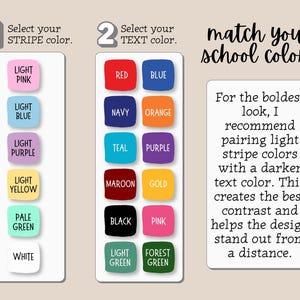 Custom Mascot Comfort Colors® T-shirt, Colorful Game Day Shirt, Personalized School Spirit Tee, Sport Team Shirt, Matching Mascot Tshirts image 14
