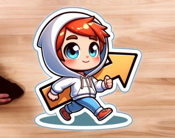 6pack - Book Stickers for Kindle, Bookish Reader Themed Sticker Pack For Water Bottles, Laptops, Tablets-- Waterproof, Holographic