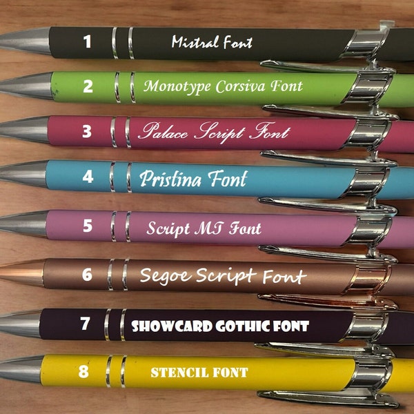 Personalized Pens Custom pen includes styles for tablet